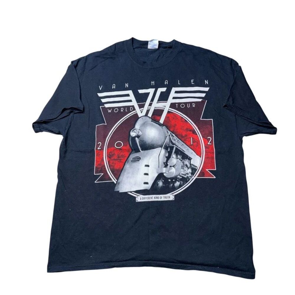 Van Halen A Different Kind of Truth 2012 World Tour t-shirt Size XL